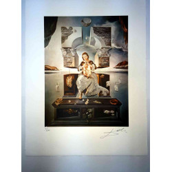 Conjunt de litografia de Salvador Dalí 50x65 cm certificat