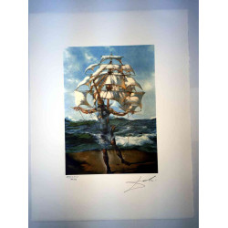 Conjunt de litografia de Salvador Dalí 50x65 cm certificat