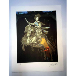 Salvador Dali Lithographie Offset 50x65 cm zertifiziert