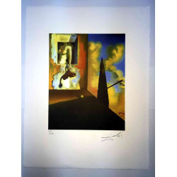 Litografía Salvador Dali off set 50x65 cm certificada