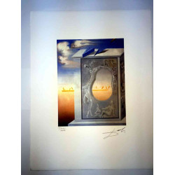 Litografia Salvador Dali off set 50x65 cm certificada