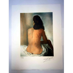 Salvador Dalí Litografía off set 50x65 cm certificado