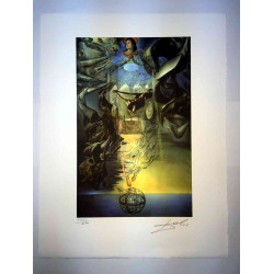 Litografia Salvador Dali off set 50x65 cm certificada