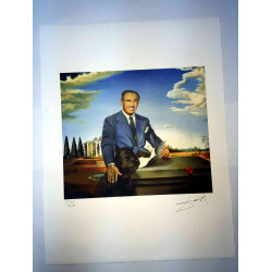 Salvador Dali Litografia off set cm 50x65   certificata