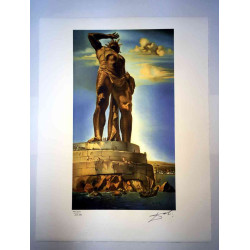 Litografia Salvador Dali off set 50x65 cm certificada