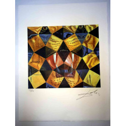 Litografická sada Salvador Dali s certifikací 50x65 cm