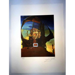 Conjunt de litografia de Salvador Dalí 50x65 cm certificat