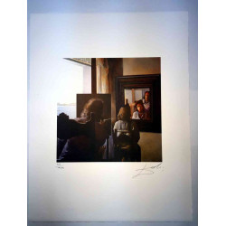Litografická súprava Salvador Dali certifikovaná 50x65 cm