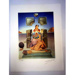 Salvador Dalí Litografía off set 50x65 cm certificado