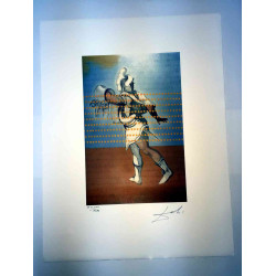 Salvador Dali Litografia off set cm 50x65   certificata