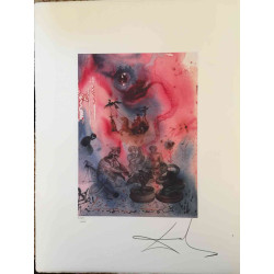 Litografická sada Salvador Dali s certifikací 50x65 cm