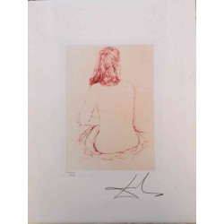 Litografia Salvador Dali off set 50x65 cm certificada