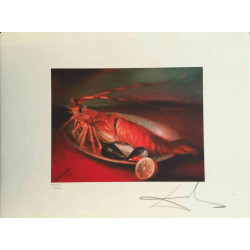 Salvador Dali Litografia off set cm 50x65   certificata