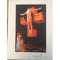 Salvador Dali Lithographie Offset 50x65 cm zertifiziert