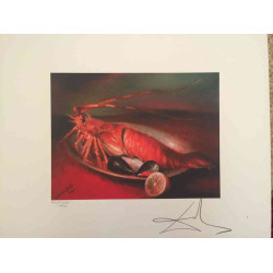 Litografia Salvador Dali off set 50x65 cm certificada