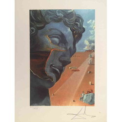 Salvador Dali 50x65 cm-ko litografia-sorta ziurtatua