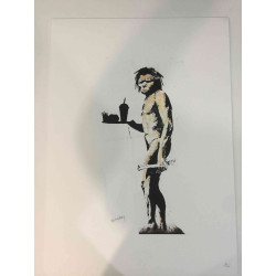 Banksy Lithograph off set 50x70 cm POW edition