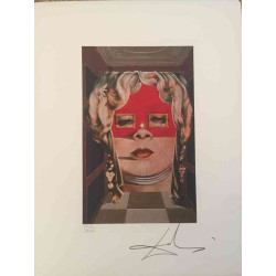 Salvador Dali Litografia off set cm 50x65   certificata