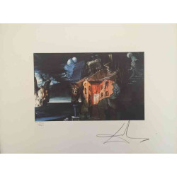 Setul de litografie Salvador Dali 50x65 cm certificat
