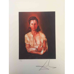 Salvador Dali Lithographie Offset 50x65 cm zertifiziert