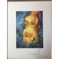 Litografická sada Salvador Dali s certifikací 50x65 cm