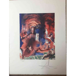 Conjunt de litografia de Salvador Dalí 50x65 cm certificat