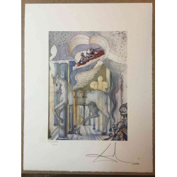 Conjunt de litografia de Salvador Dalí 50x65 cm certificat