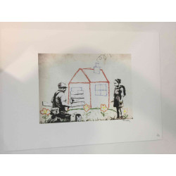 Banksy Lithografie offset 50x70 cm POW-editie