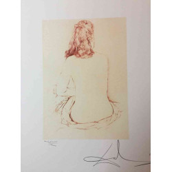 Litografia Salvador Dali off set 50x65 cm certificada