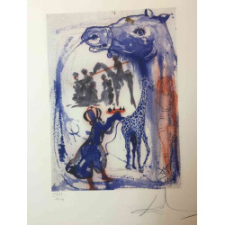 Setul de litografie Salvador Dali 50x65 cm certificat
