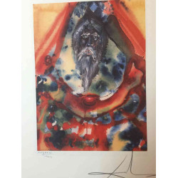 Litografia Salvador Dali off set 50x65 cm certificada