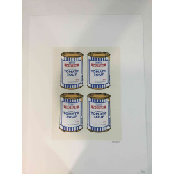 Banksy Lithografie offset 50x70 cm POW-editie