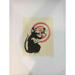Banksy Lithograph off set 50x70 cm POW edition