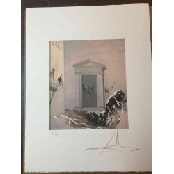 Salvador Dali 50x65 cm-ko litografia-sorta ziurtatua