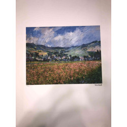 Claude Monet litografia off set cm 50x70