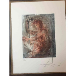 Litografia Salvador Dali off set 50x65 cm certificada