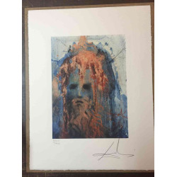 Offset litograficzny Salvadora Dali z certyfikatem 50x65 cm