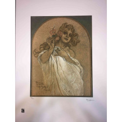 Set de litografía Alphonse Mucha 50x70 cm