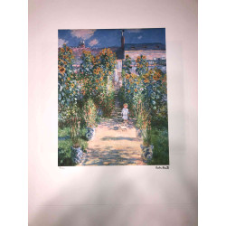 Claude Monet litho off set 50x70 cm