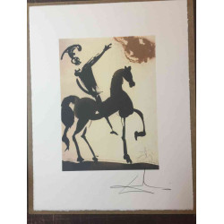 Salvador Dali Litografia off set cm 50x65   certificata