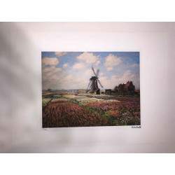 Claude Monet litho off set 50x70 cm