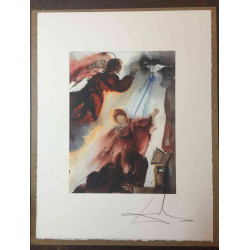 Salvador Dalí Litografía off set 50x65 cm certificado