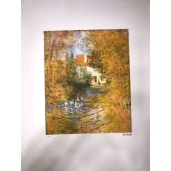 Set de litografías de Claude Monet 50x70 cm