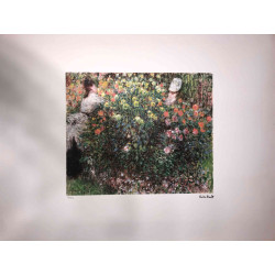Claude Monet litho off set 50x70 cm