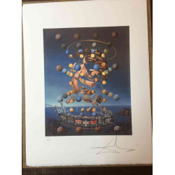 Setul de litografie Salvador Dali 50x65 cm certificat