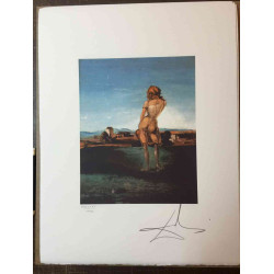 Salvador Dali Litografia off set cm 50x65   certificata
