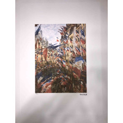 Set de litografías de Claude Monet 50x70 cm