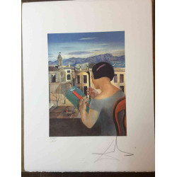 Conjunt de litografia de Salvador Dalí 50x65 cm certificat