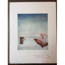 Litografická sada Salvador Dali s certifikací 50x65 cm
