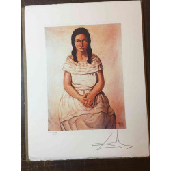 Salvador Dali Lithographie hors set 50x65 cm certifiée